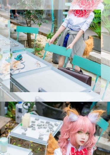 Fate/Grand Order 玉藻前 兽耳 cosolay