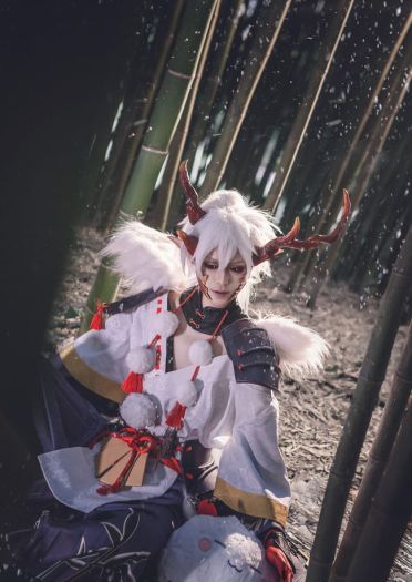 阴阳师手游 茨木童子 cosplay
