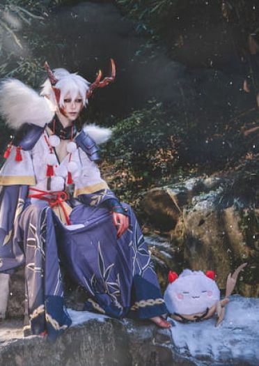 阴阳师手游 茨木童子 cosplay