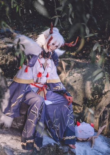 阴阳师手游 茨木童子 cosplay