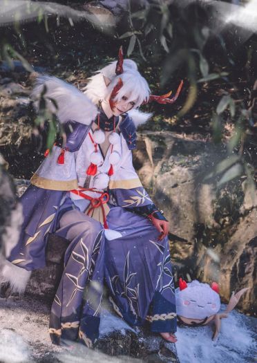 阴阳师手游 茨木童子 cosplay