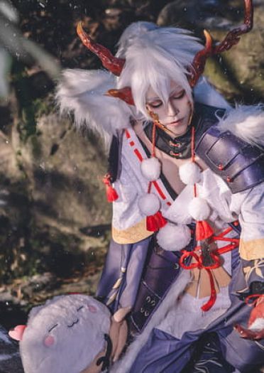 阴阳师手游 茨木童子 cosplay