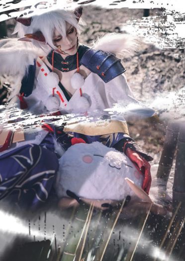 阴阳师手游 茨木童子 cosplay