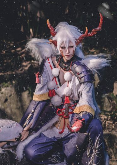 阴阳师手游 茨木童子 cosplay