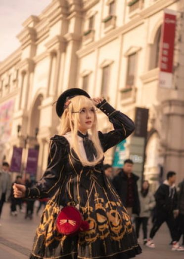 Lolita 瞄准的是心脏 目标太美 cosplay