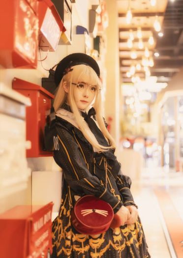 Lolita 瞄准的是心脏 目标太美 cosplay