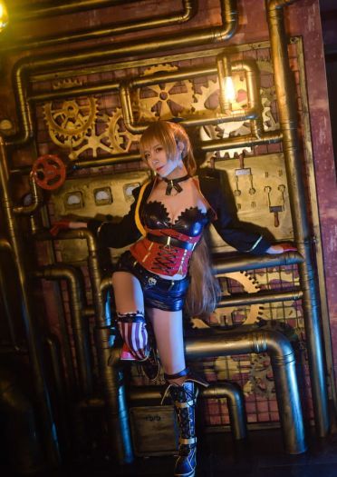 碧蓝航线 御姐 战列舰 朋克 cosplay