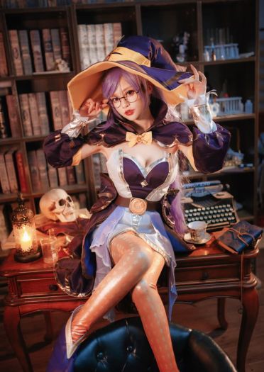 王者荣耀 王昭君 万圣节 cosplay