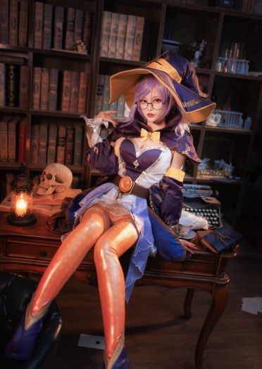 王者荣耀 王昭君 万圣节 cosplay