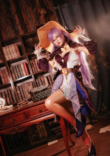 王者荣耀 王昭君 万圣节 cosplay