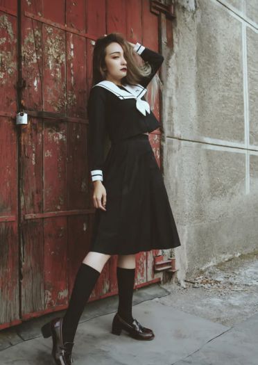 【JK制服】你爱的 究竟是表我 还是里我？