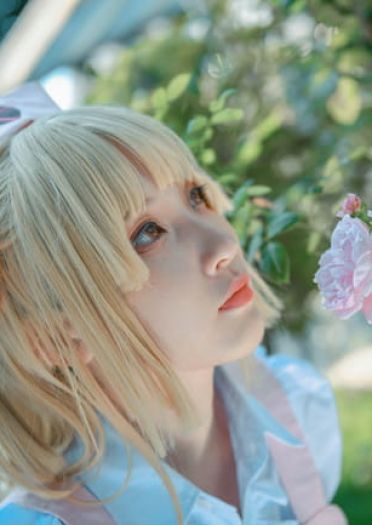 萝莉 绝对领域 白丝 名取沙耶 cosplay