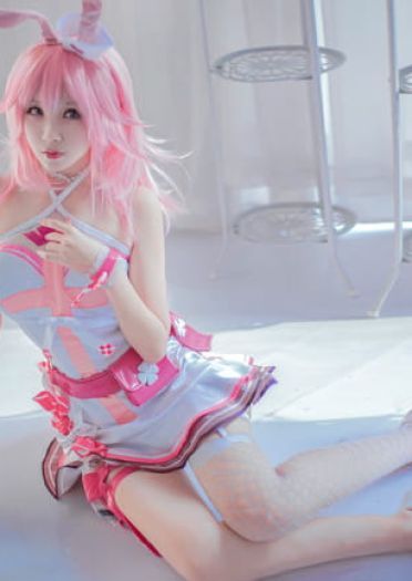 崩坏学园 丝袜 腿玩年 八重樱 cosplay