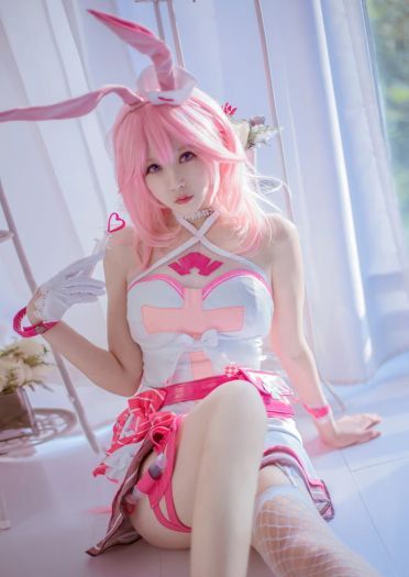 崩坏学园 丝袜 腿玩年 八重樱 cosplay