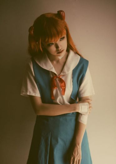 新世纪福音战士 EVA 明日香 JK cosplay