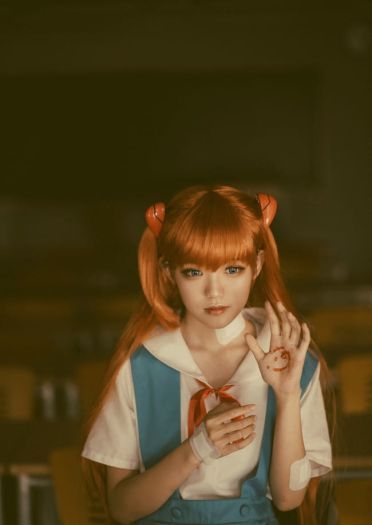 新世纪福音战士 EVA 明日香 JK cosplay