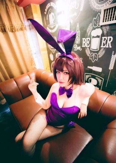 【cos正片】斯卡哈兔女郎cos