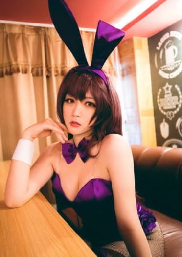 【cos正片】斯卡哈兔女郎cos