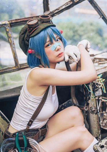 东方Project 河城荷取 cosplay