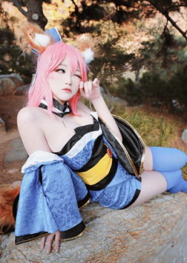 【cos正片】玉藻前腿控福利cos