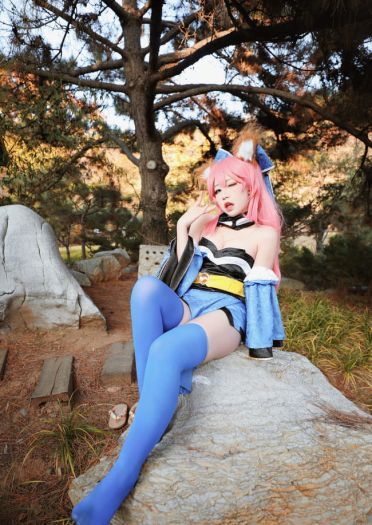 【cos正片】玉藻前腿控福利cos