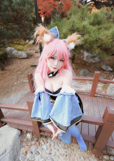 【cos正片】玉藻前腿控福利cos