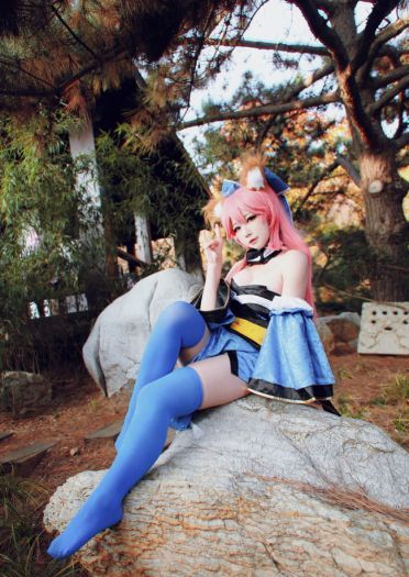 【cos正片】玉藻前腿控福利cos