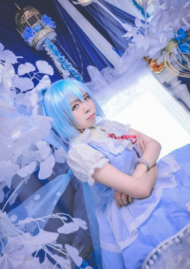 【cos正片】《东方project》琪露诺cos