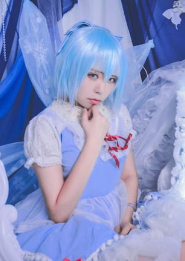 【cos正片】《东方project》琪露诺cos