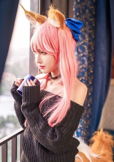 Fate/Grand Orde 玉藻前 尼禄 玛修 御姐 美食 cosplay