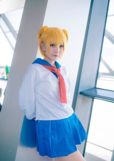 pop子和pipi美的日常 pop 表情包 萝莉 pop子 cosplay