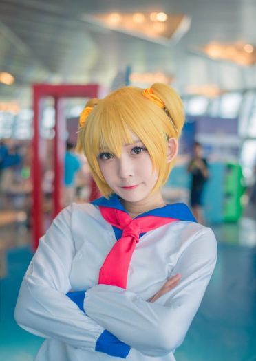 pop子和pipi美的日常 pop 表情包 萝莉 pop子 cosplay