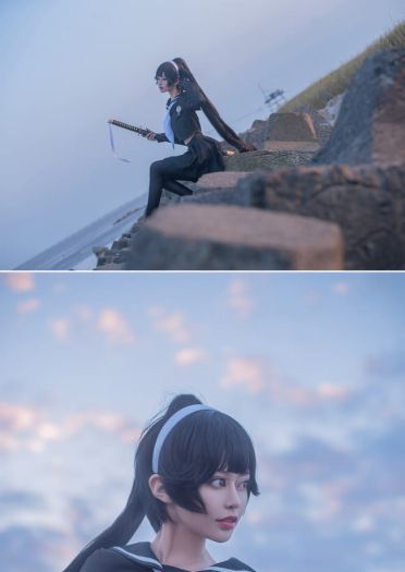 碧蓝航线 黑丝 高雄獒 cosplay