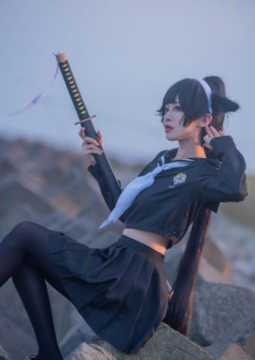 碧蓝航线 黑丝 高雄獒 cosplay