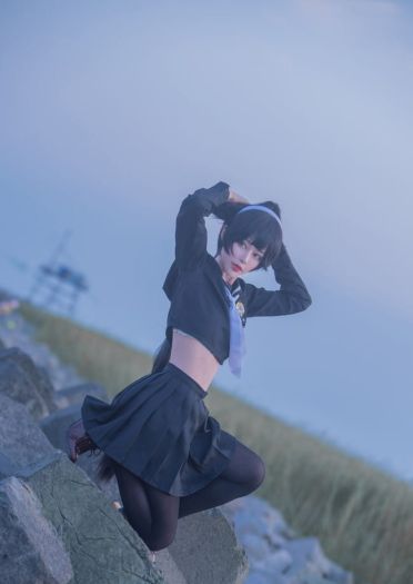 碧蓝航线 黑丝 高雄獒 cosplay