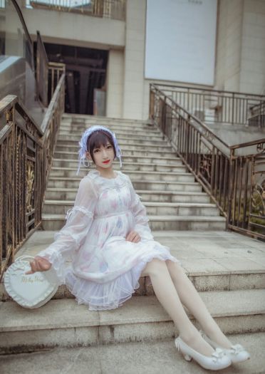 Lolita私影 蕾丝贝壳 OLITA装扮 cosplay