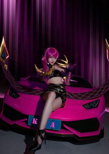 【cos正片】KDA 女团 伊芙琳×阿狸cos
