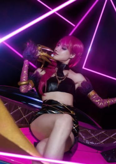 【cos正片】KDA 女团 伊芙琳×阿狸cos