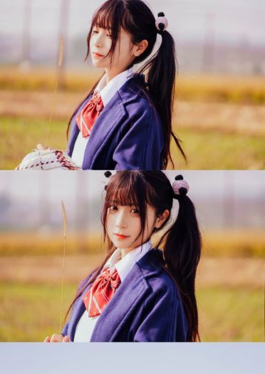 是秋天哦 萝莉 jk 水手服 cosplay