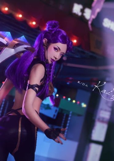 英雄联盟 九尾妖狐阿狸 KDA女团 伊芙琳卡莎 阿卡丽