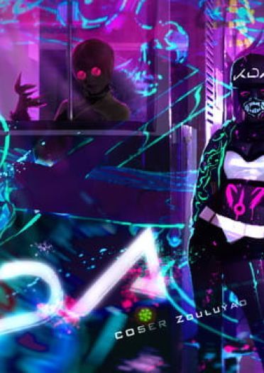 英雄联盟 九尾妖狐阿狸 KDA女团 伊芙琳卡莎 阿卡丽