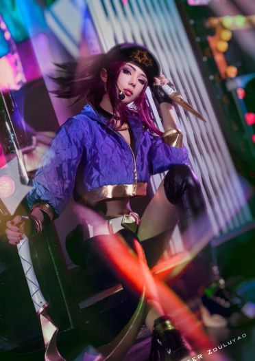 英雄联盟 九尾妖狐阿狸 KDA女团 伊芙琳卡莎 阿卡丽