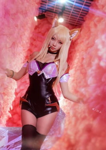 英雄联盟 九尾妖狐阿狸 KDA女团 伊芙琳卡莎 阿卡丽