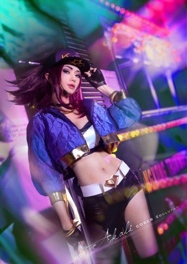 英雄联盟 九尾妖狐阿狸 KDA女团 伊芙琳卡莎 阿卡丽