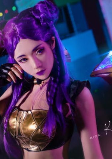 英雄联盟 九尾妖狐阿狸 KDA女团 伊芙琳卡莎 阿卡丽