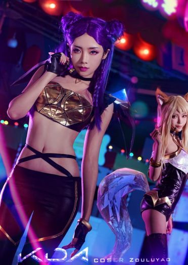 英雄联盟 九尾妖狐阿狸 KDA女团 伊芙琳卡莎 阿卡丽