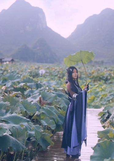 剑侠情缘网络版叁 万花 双花 cosplay