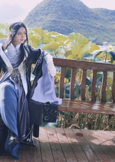 剑侠情缘网络版叁 万花 双花 cosplay