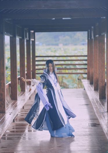剑侠情缘网络版叁 万花 双花 cosplay