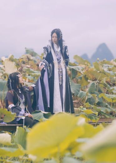 剑侠情缘网络版叁 万花 双花 cosplay
